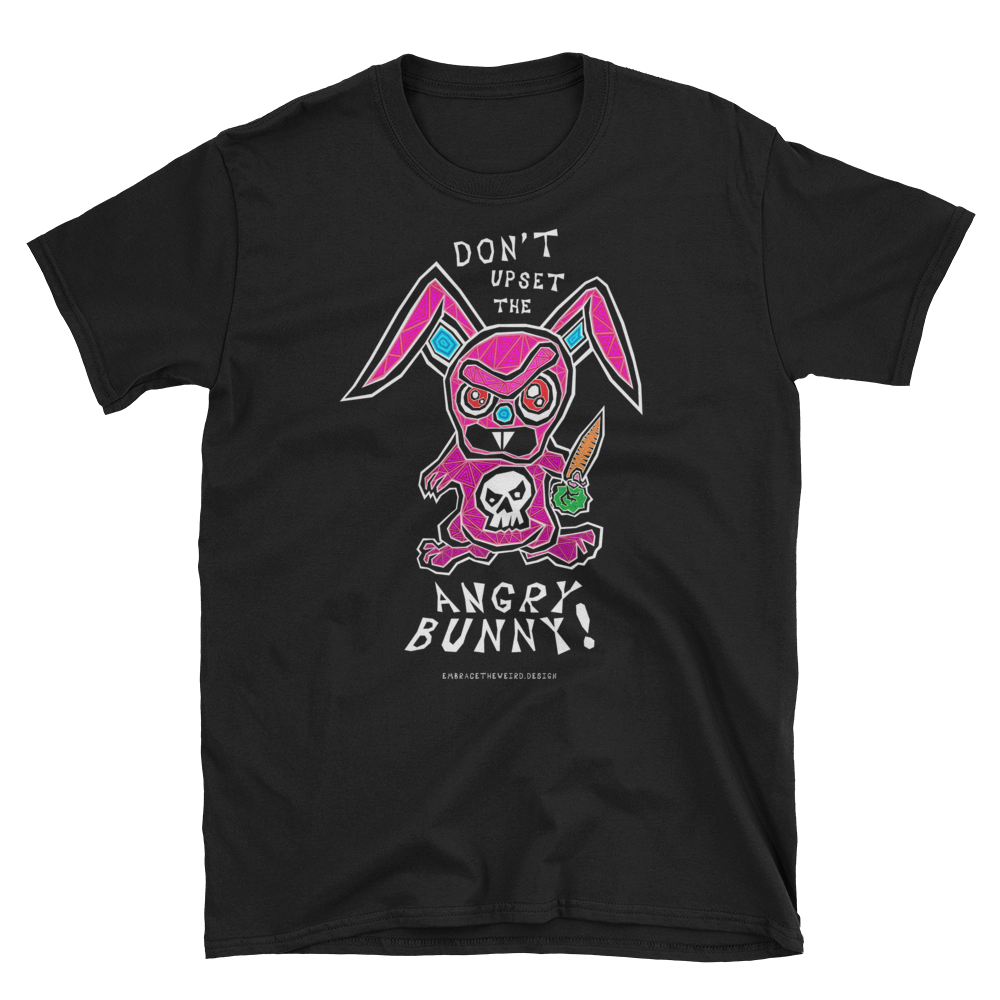 Angry Bunny (Unisex T-Shirt)
