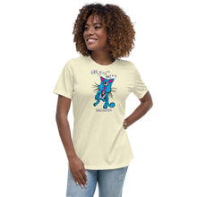 Load image into Gallery viewer, Psyclops Kitty (Ladies T-Shirt)
